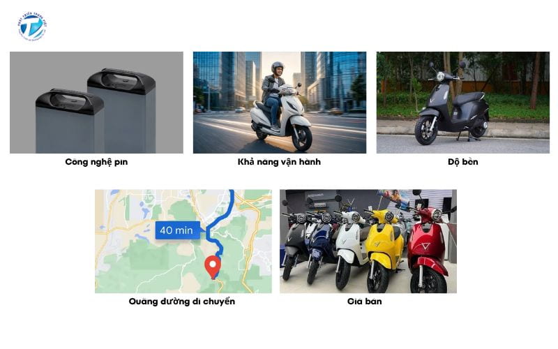 Tiêu chí đánh giá các hãng xe máy điện tốt nhất hiện nay